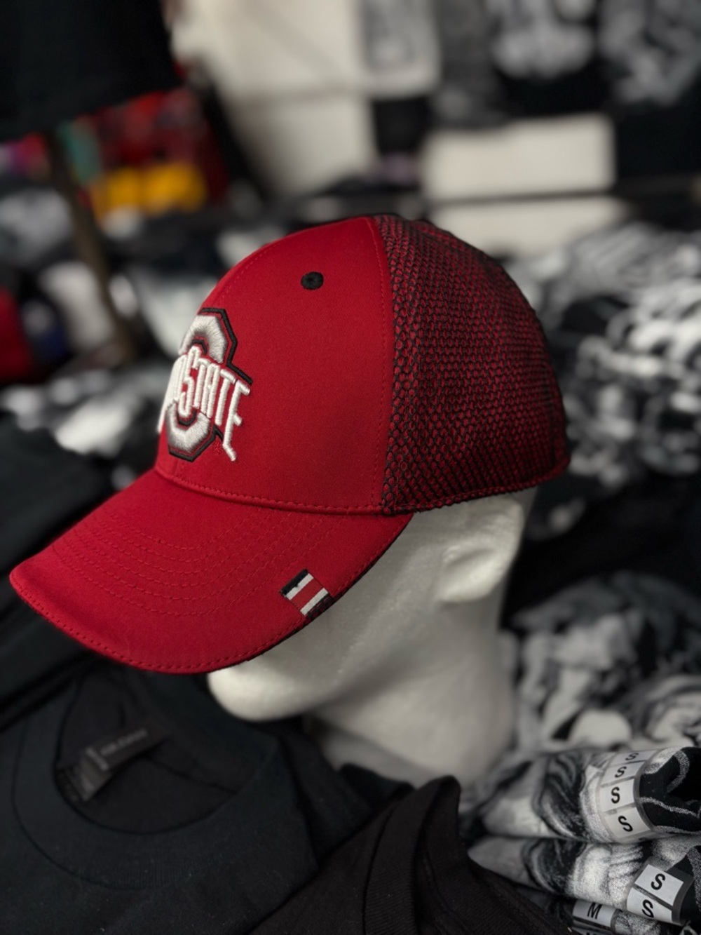 Ohio State Red Mesh-Back  Cap - Picture 2 of 6